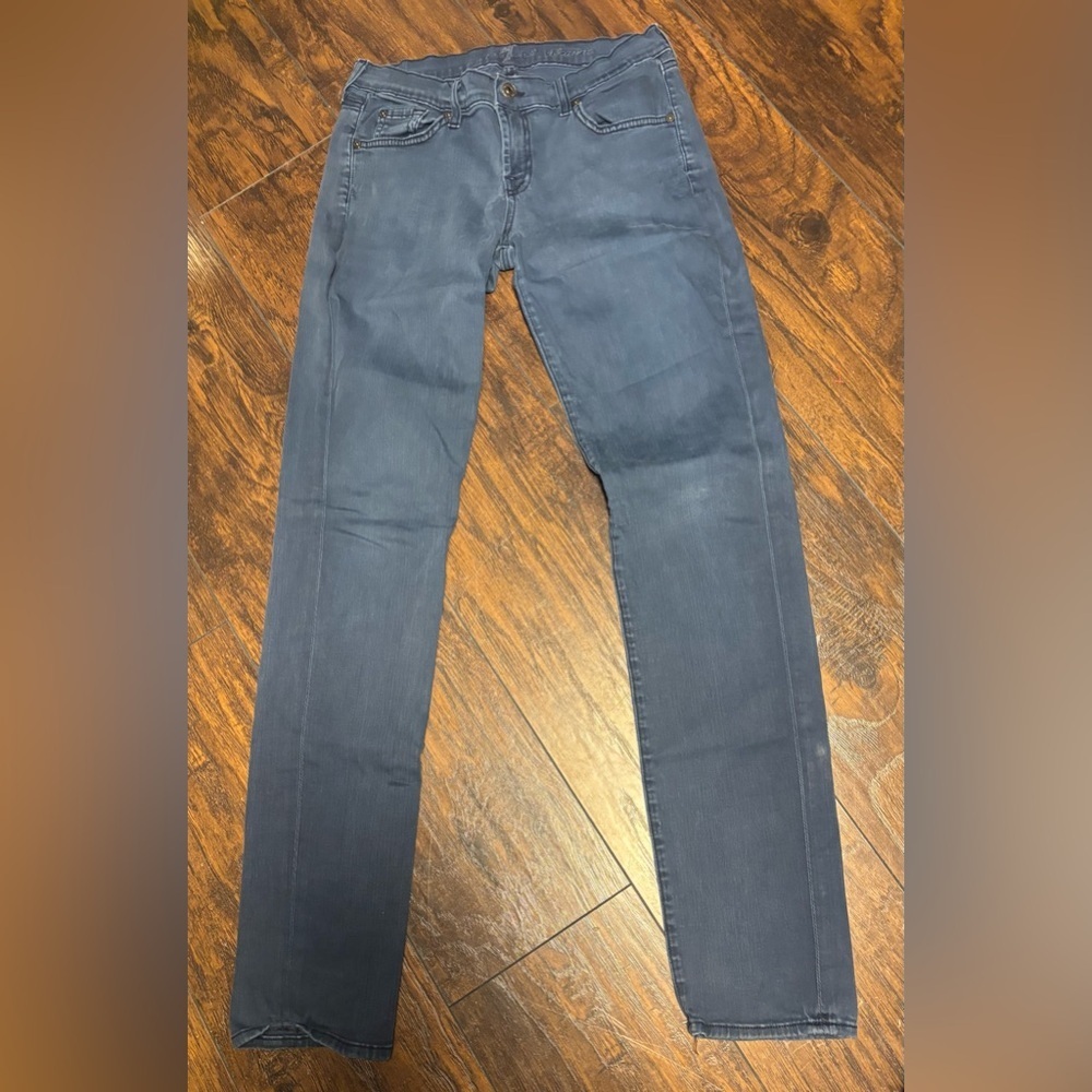 7 For All Mankind women’s Dark Blue Skinny‎ Jeans